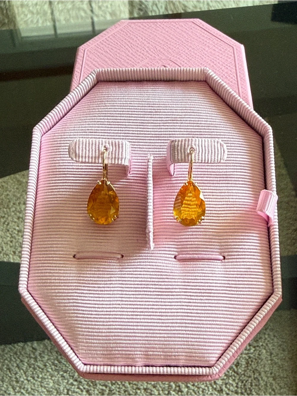 Swarovski iconic teardrop earrings. New!